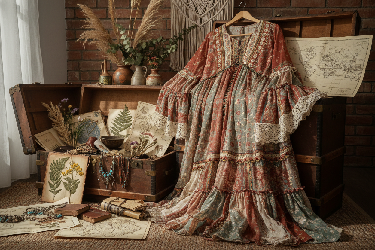 La Robe Bohème : Un Voyage à Travers le Style et l'Histoire