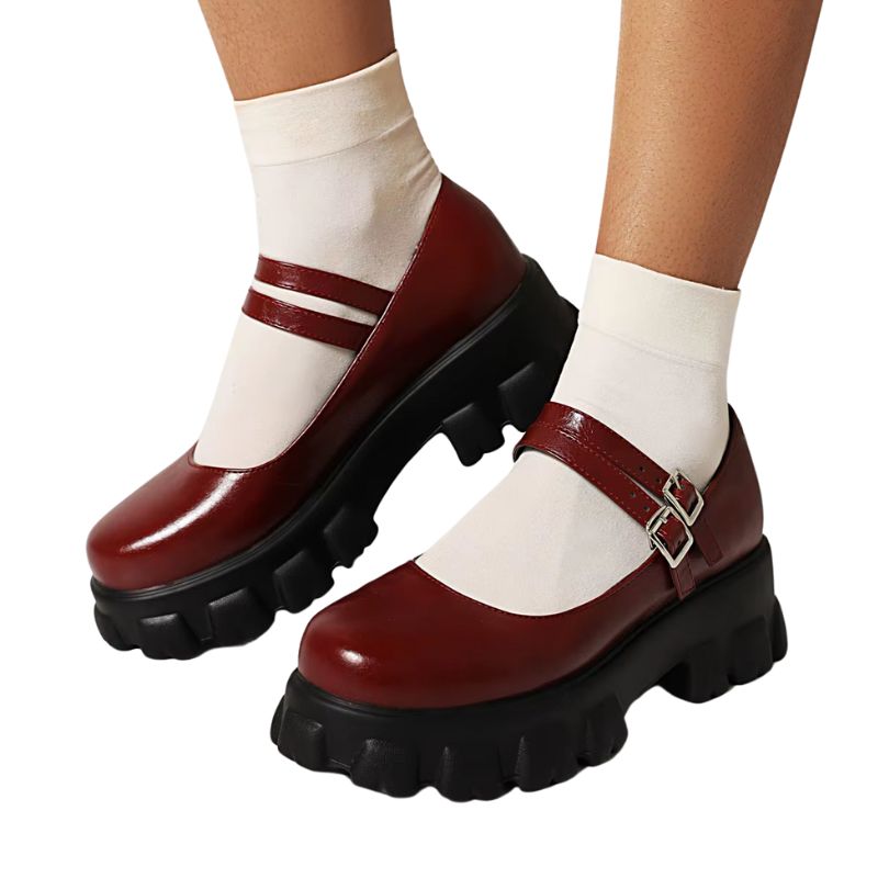 Sandales Plateformes Type Sabots Pour Femme