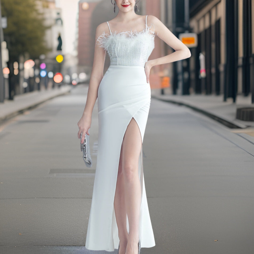 Luciana – Stilvolles langes Abendkleid