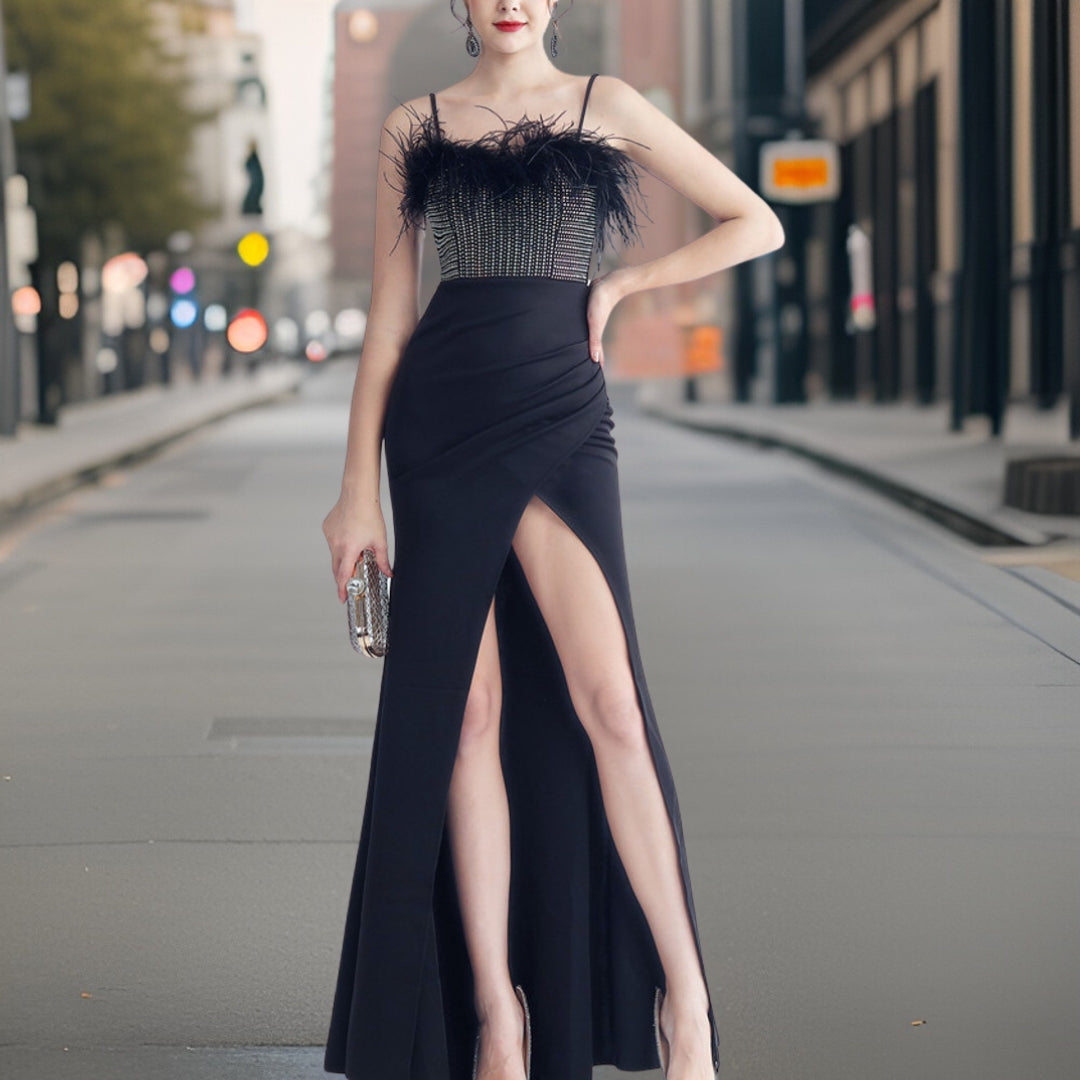 Luciana – Stilvolles langes Abendkleid