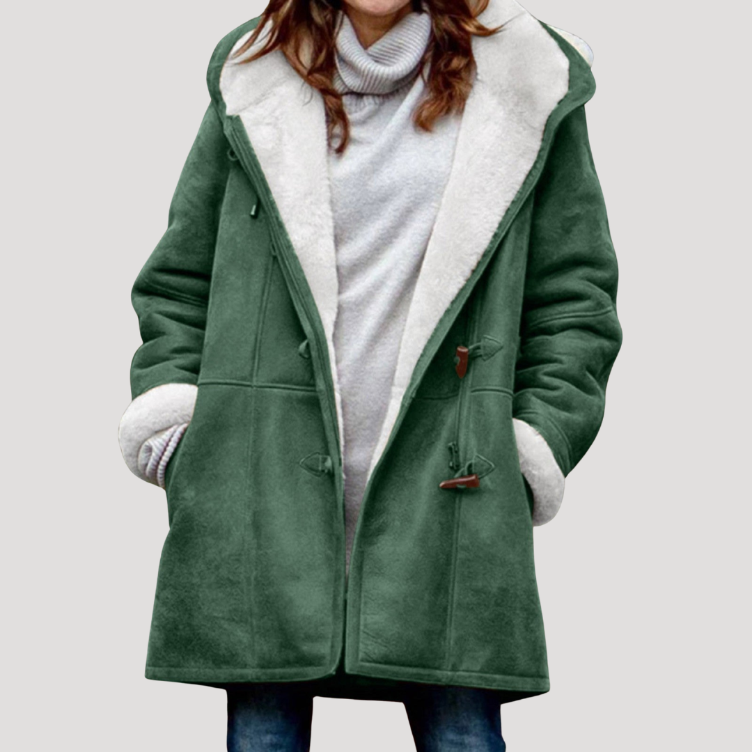 Duffle-Coat Femme Doublé Borg