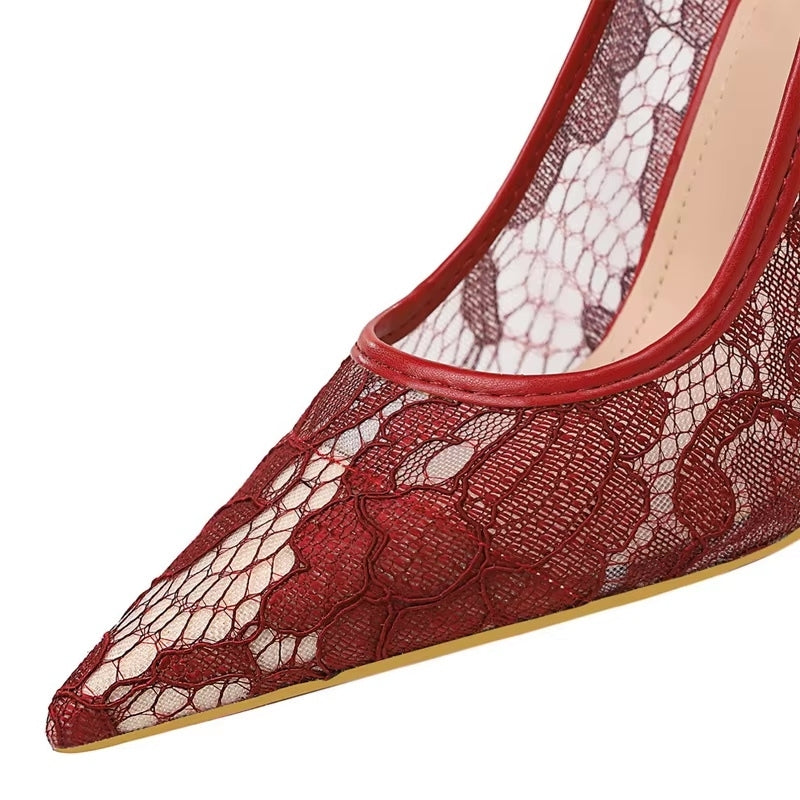 Sandales Escarpins en Maille