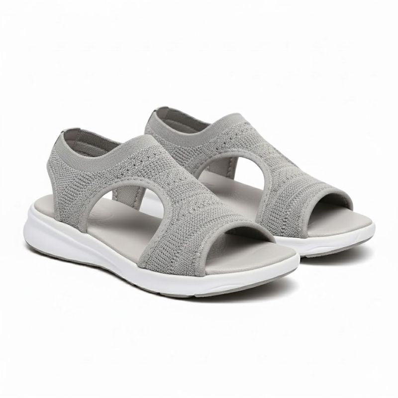 Sandale Femme Confortable À Semelle Épaisse Et Design Moderne