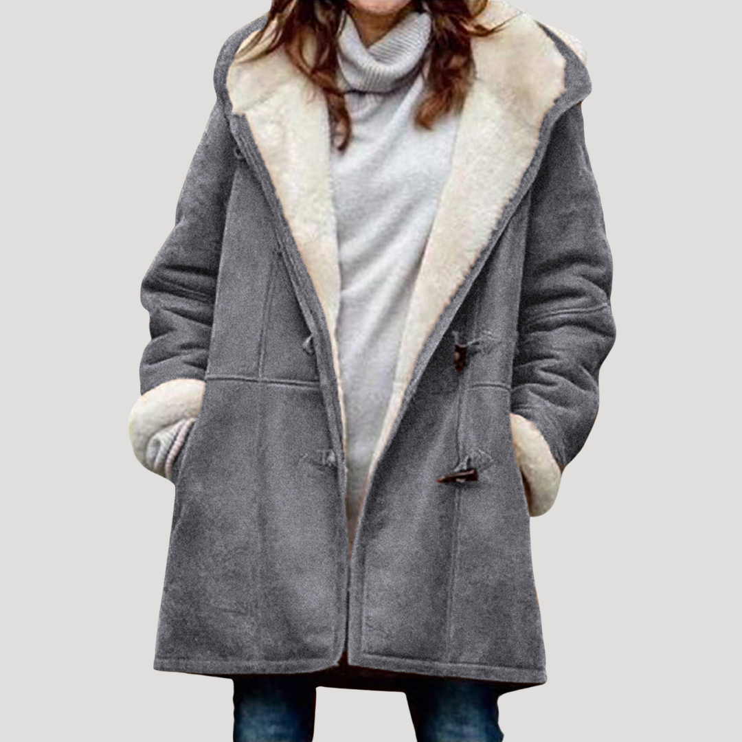 Duffle-Coat Femme Doublé Borg