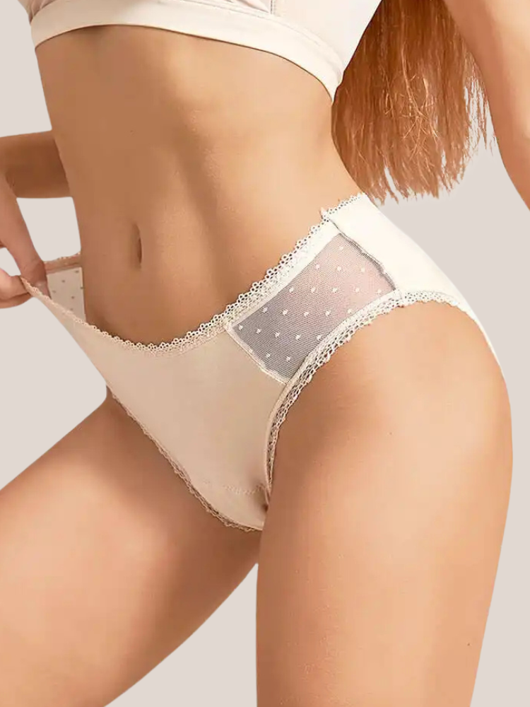 Alexia - Culotte Menstruelle Plumetis