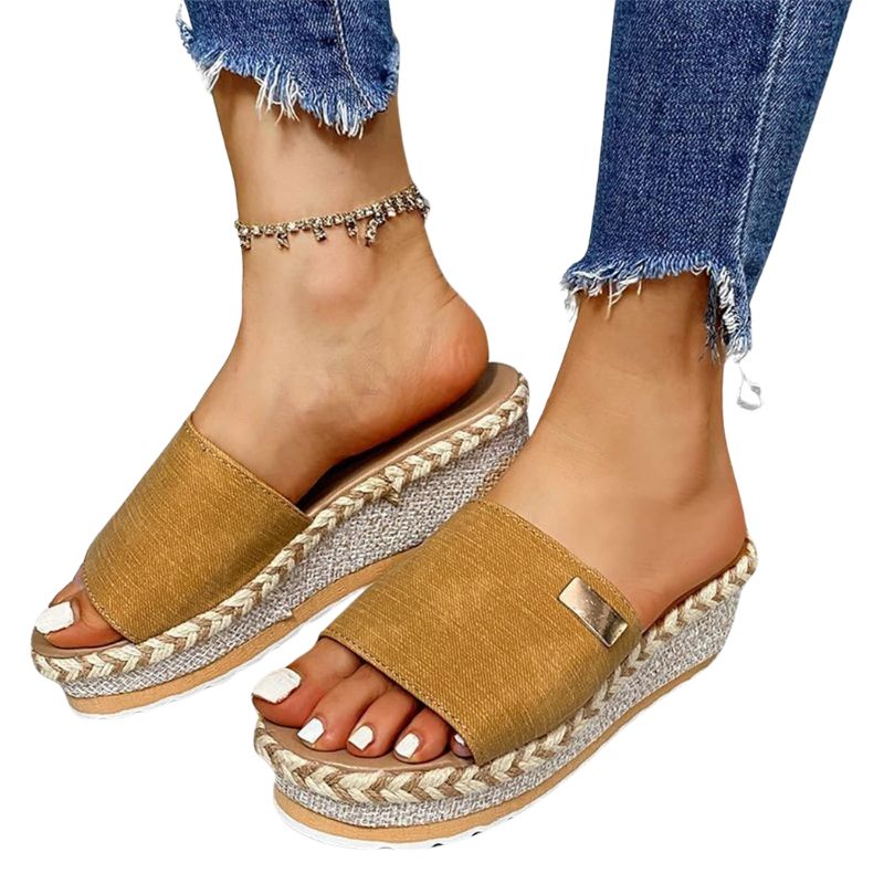 Sandales Compensées Femme Chic et Confortables