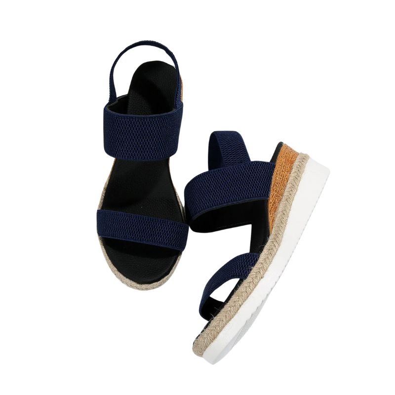 Sandales Confortables Compensées pour Femme