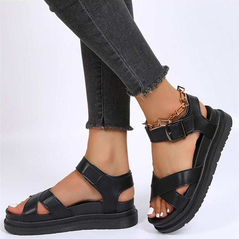 Sandales à Plateforme Confortables pour Femme - Martym