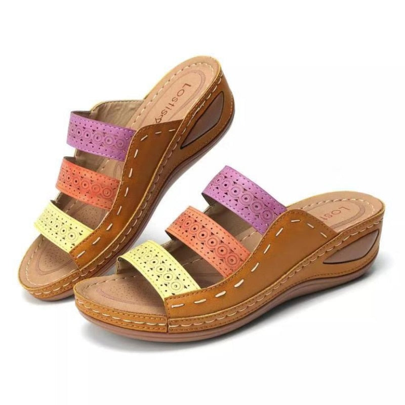 Sandales Plates et Confortables pour Femme - Sandow