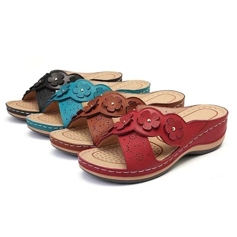 Sandales ouvertes de style romain pour femmes - DOM