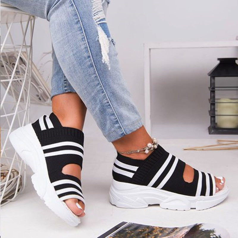 Sandales à Talons Hauts et Plateforme pour Femme - Clippy