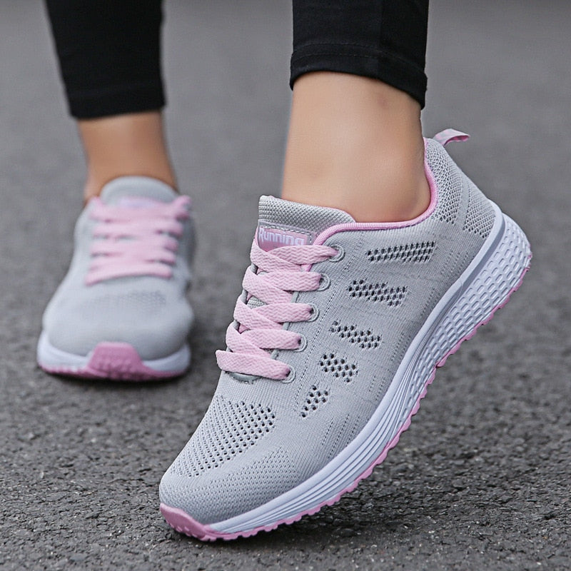 Atmungsaktive Mesh-Flachschuhe für Damen – Karty