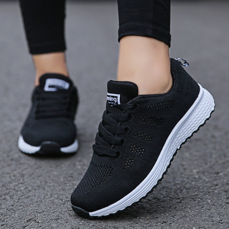 Atmungsaktive Mesh-Flachschuhe für Damen – Karty