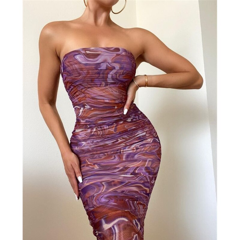 Odile – Trägerloses, figurbetontes Abendkleid