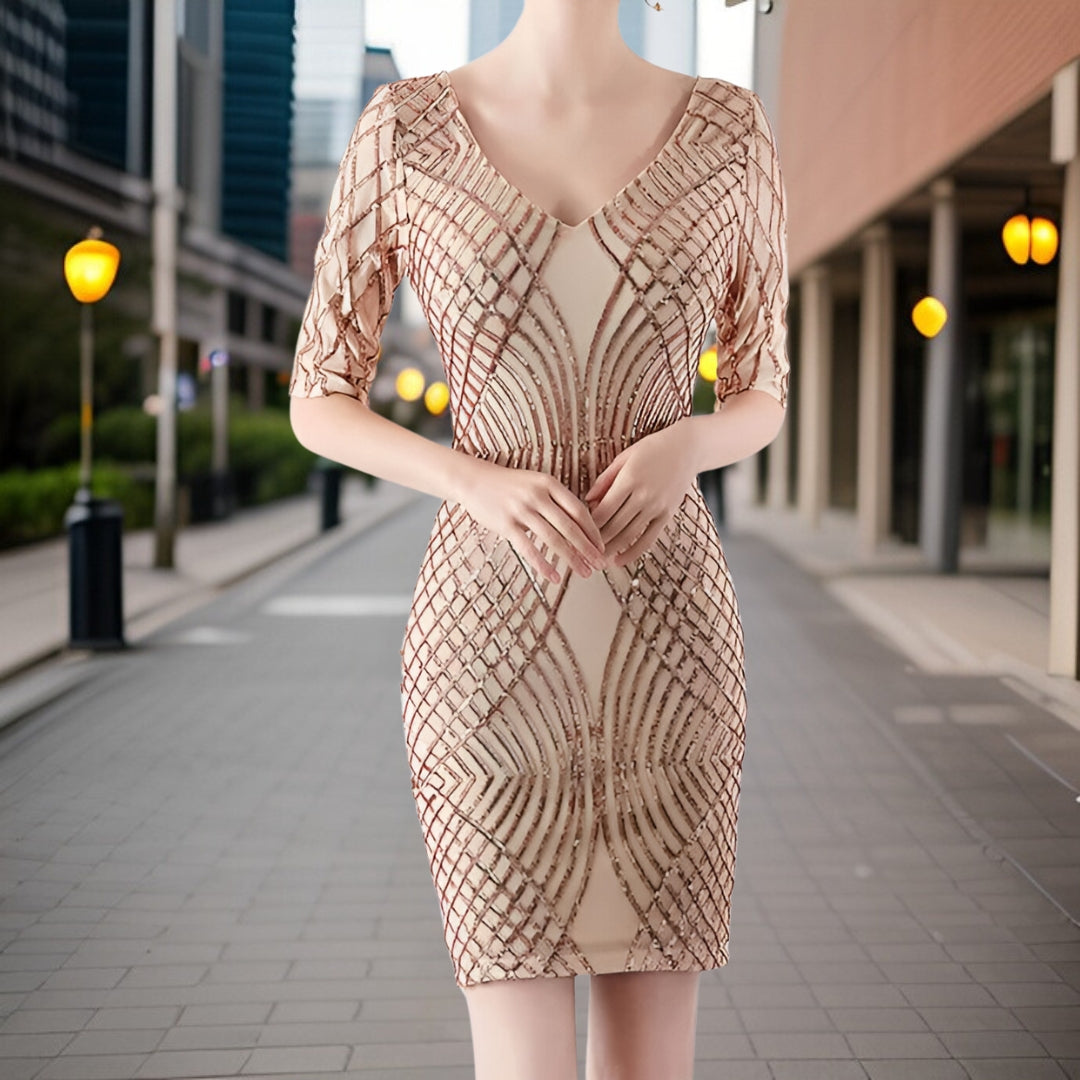 Nalani – Luxuriöses Pailletten-Abendkleid