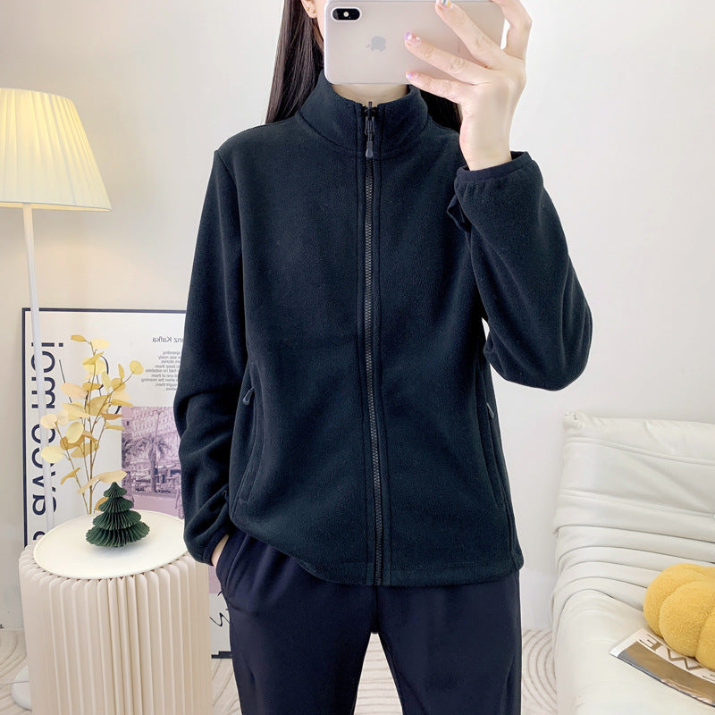 VESTE EN À ZIP COMPLET POUR FEMMES
