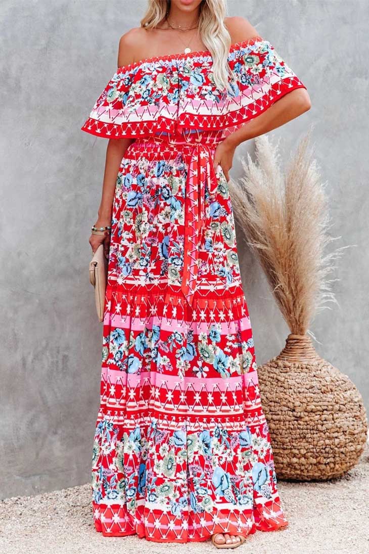 Original böhmisches Kleid - Constance