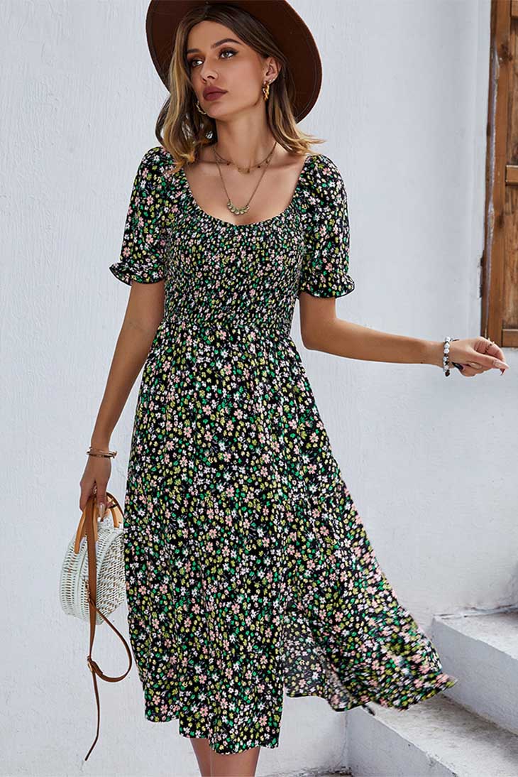 Frühlings-Bohemian-Kleid – Juliette