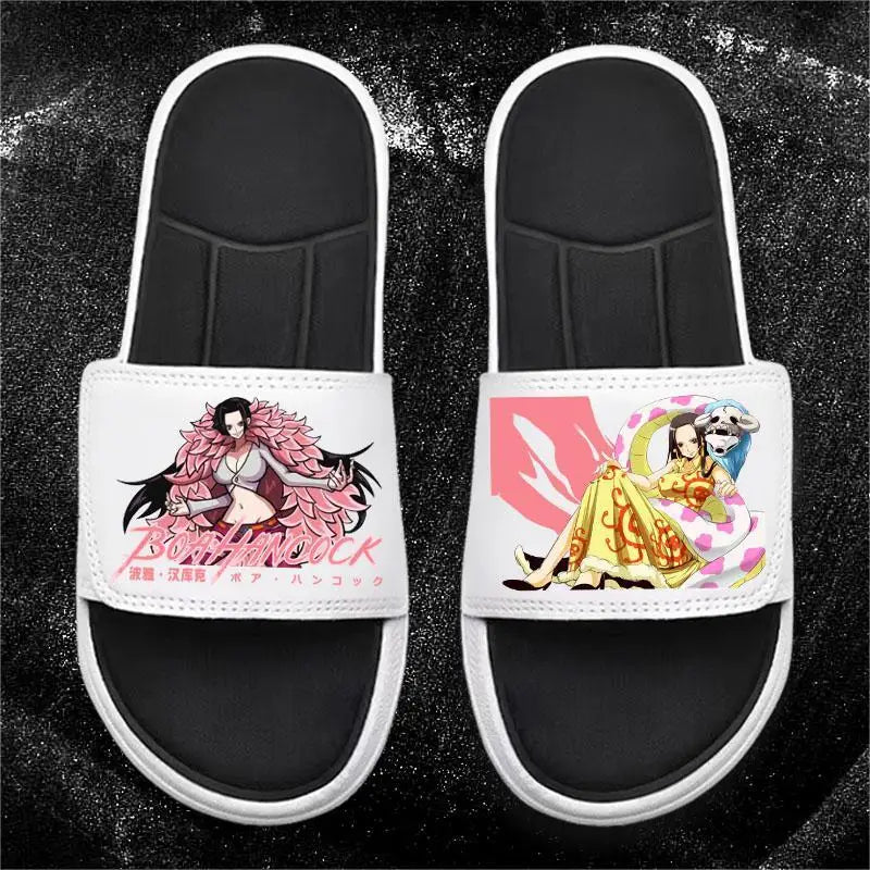 Chaussure manga one piece - Chaussons confortables style plat inspirés de