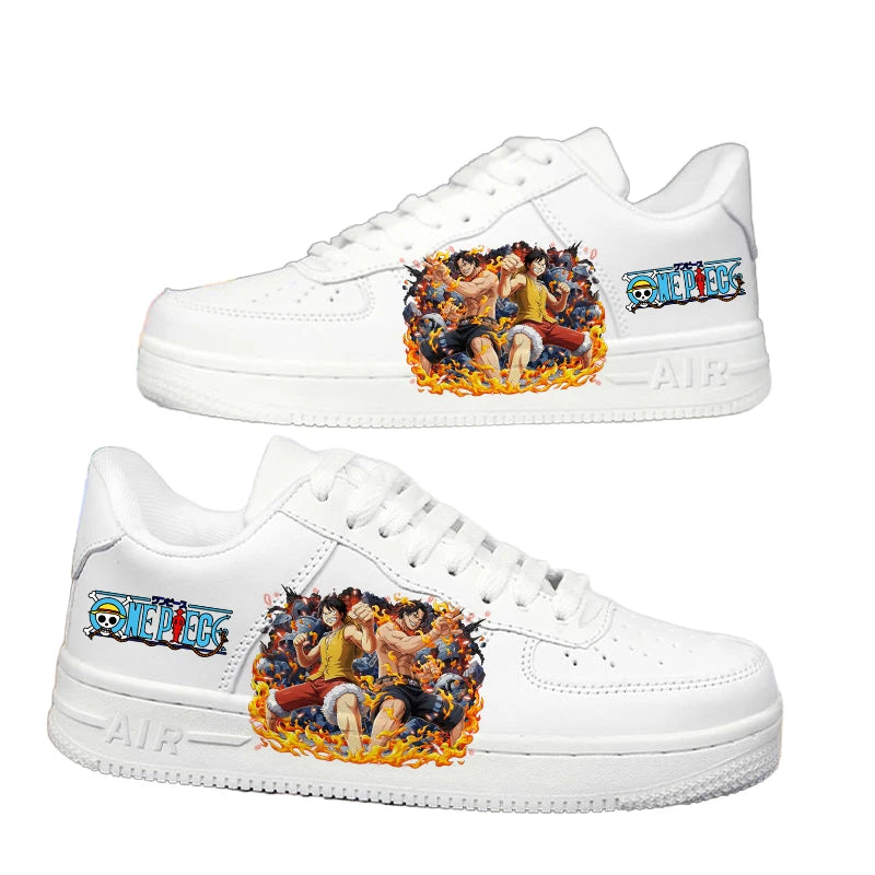 Chaussure manga one piece - Sneakers kawaii inspirées de l'univers One