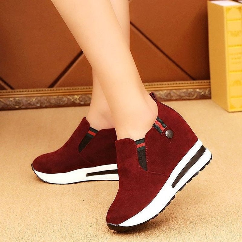 Women's Slip-on Platform Shoes - Lofer