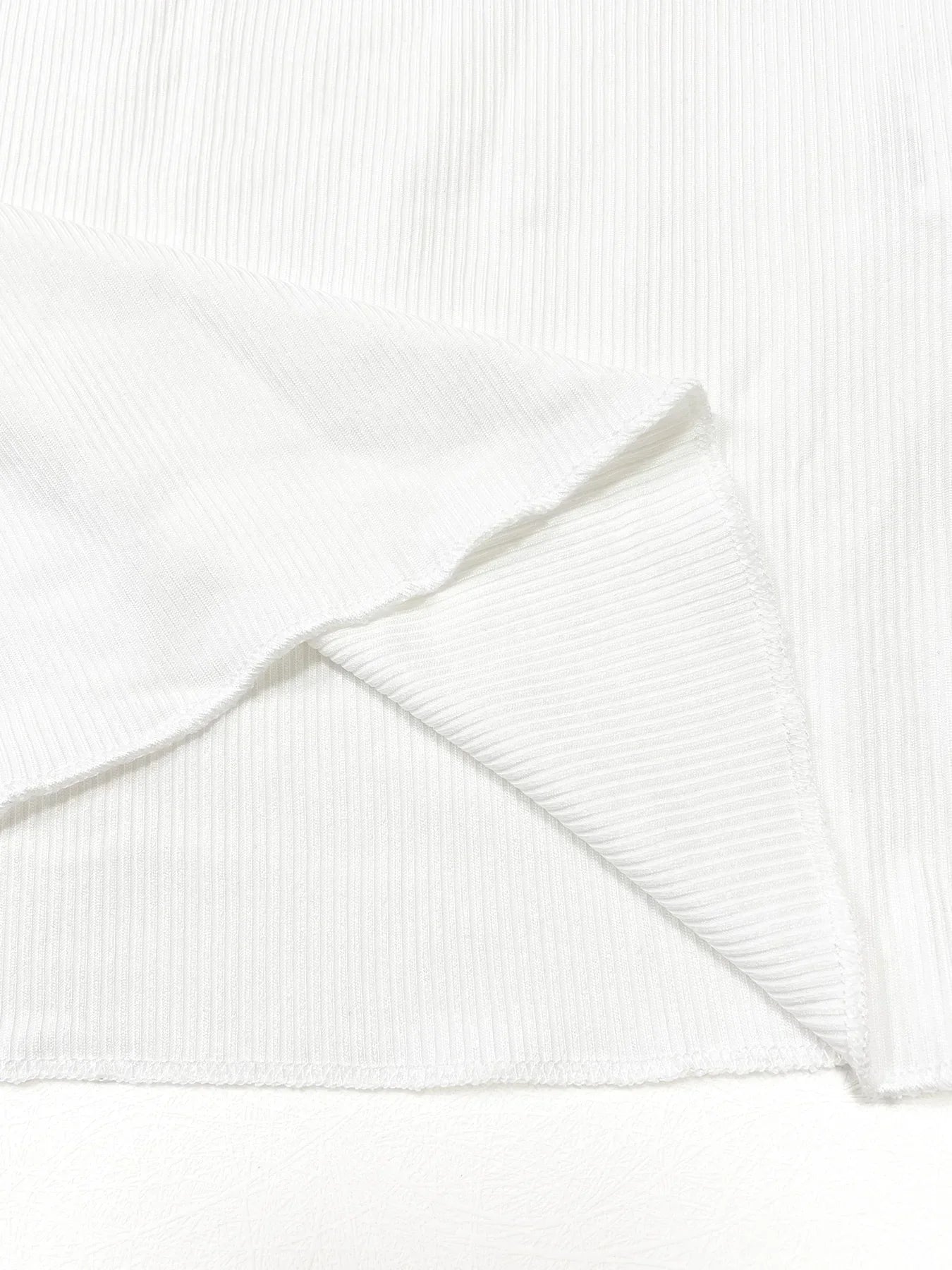 Haut Femme Côtelé à Manches Longues – T-Shirt Henley avec Boutons