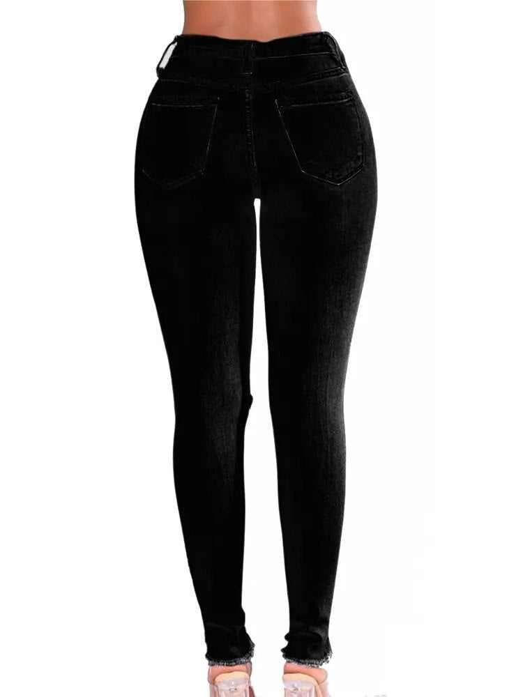 Zerrissene Jeans für Damen JEFF