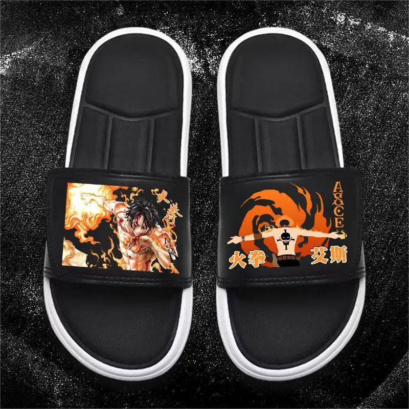Chaussure manga one piece - Chaussons confortables style plat inspirés de