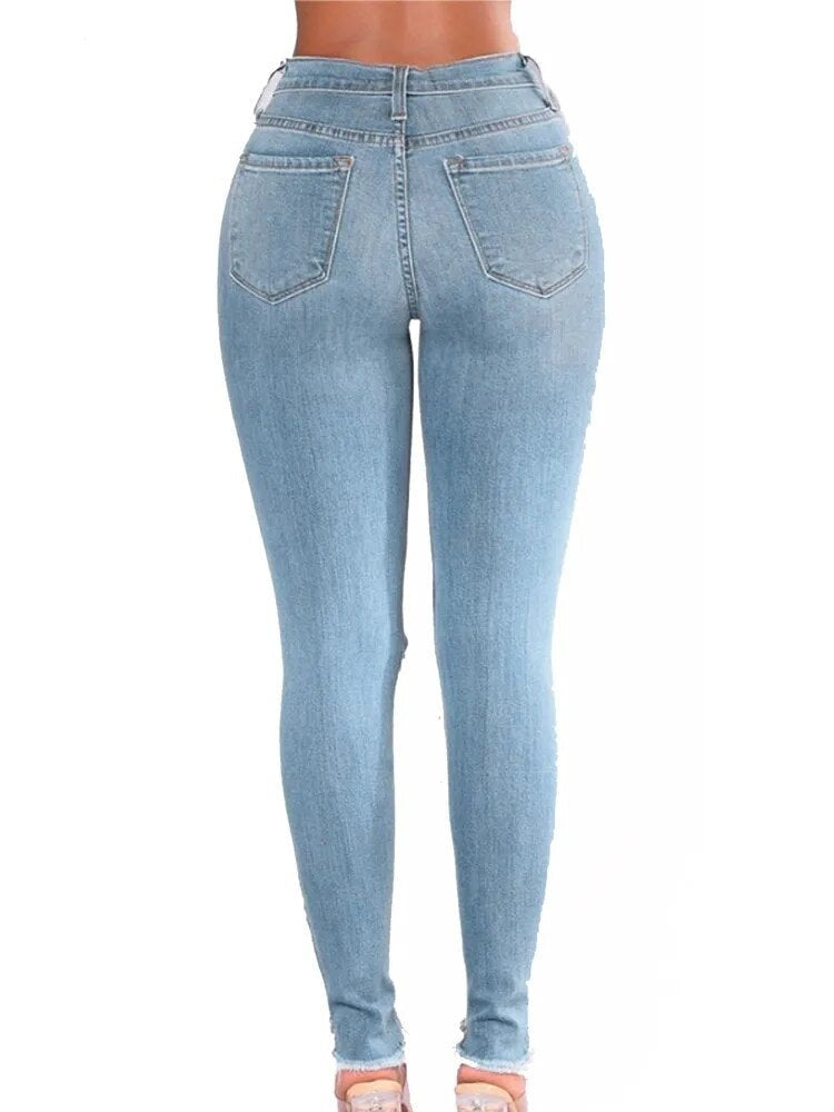 Zerrissene Jeans für Damen JEFF