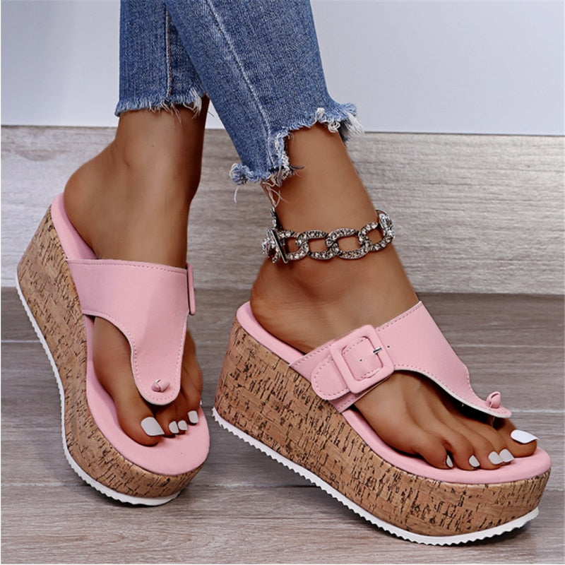 Wedge Sandals for Women - Marion