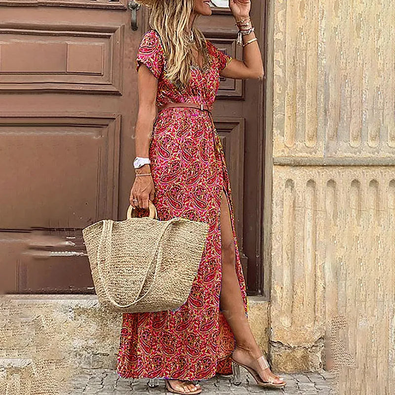Böhmisches Sommerkleid im Boho-Stil für Damen Paolly