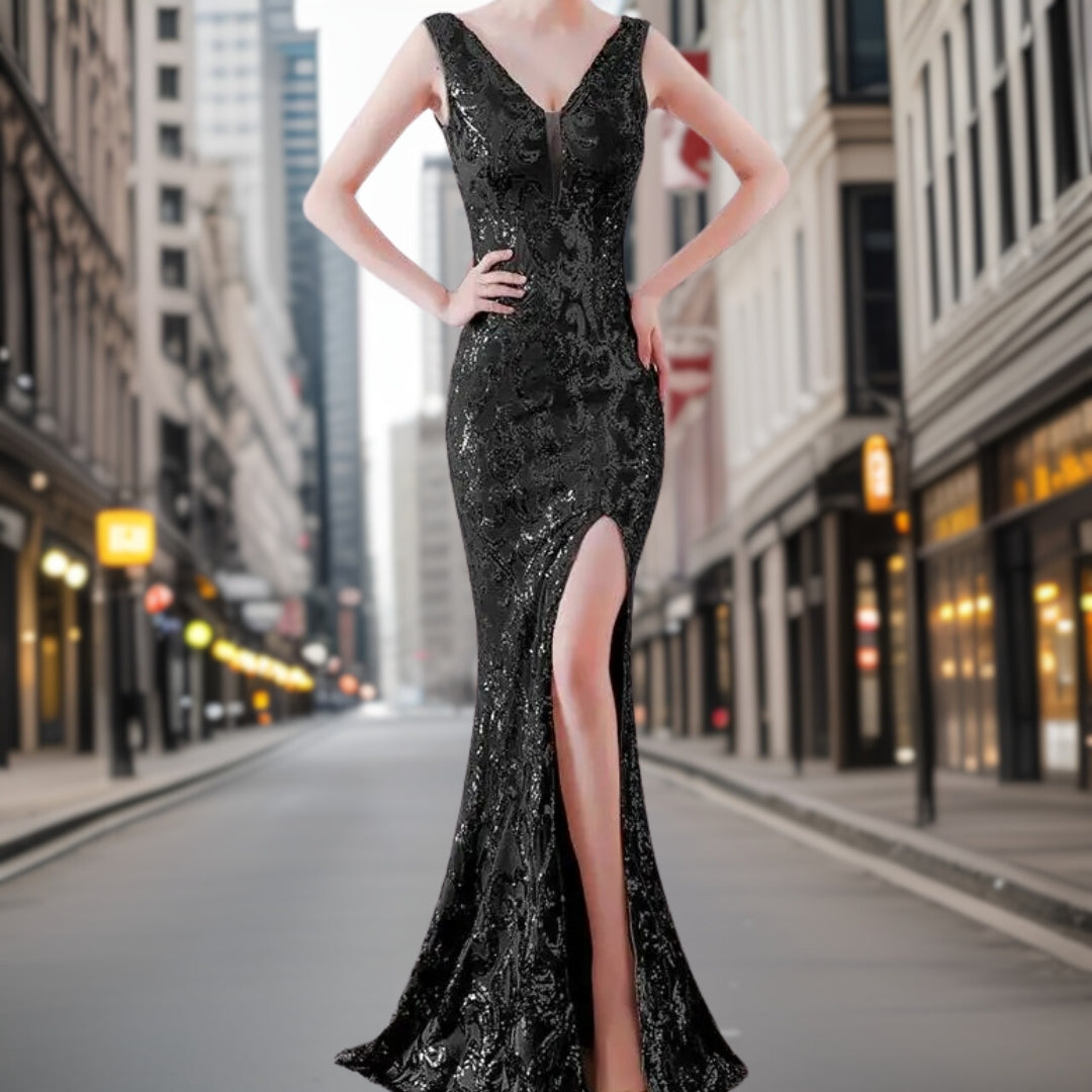 Vien - Luxurious Lace Mermaid Evening Dress