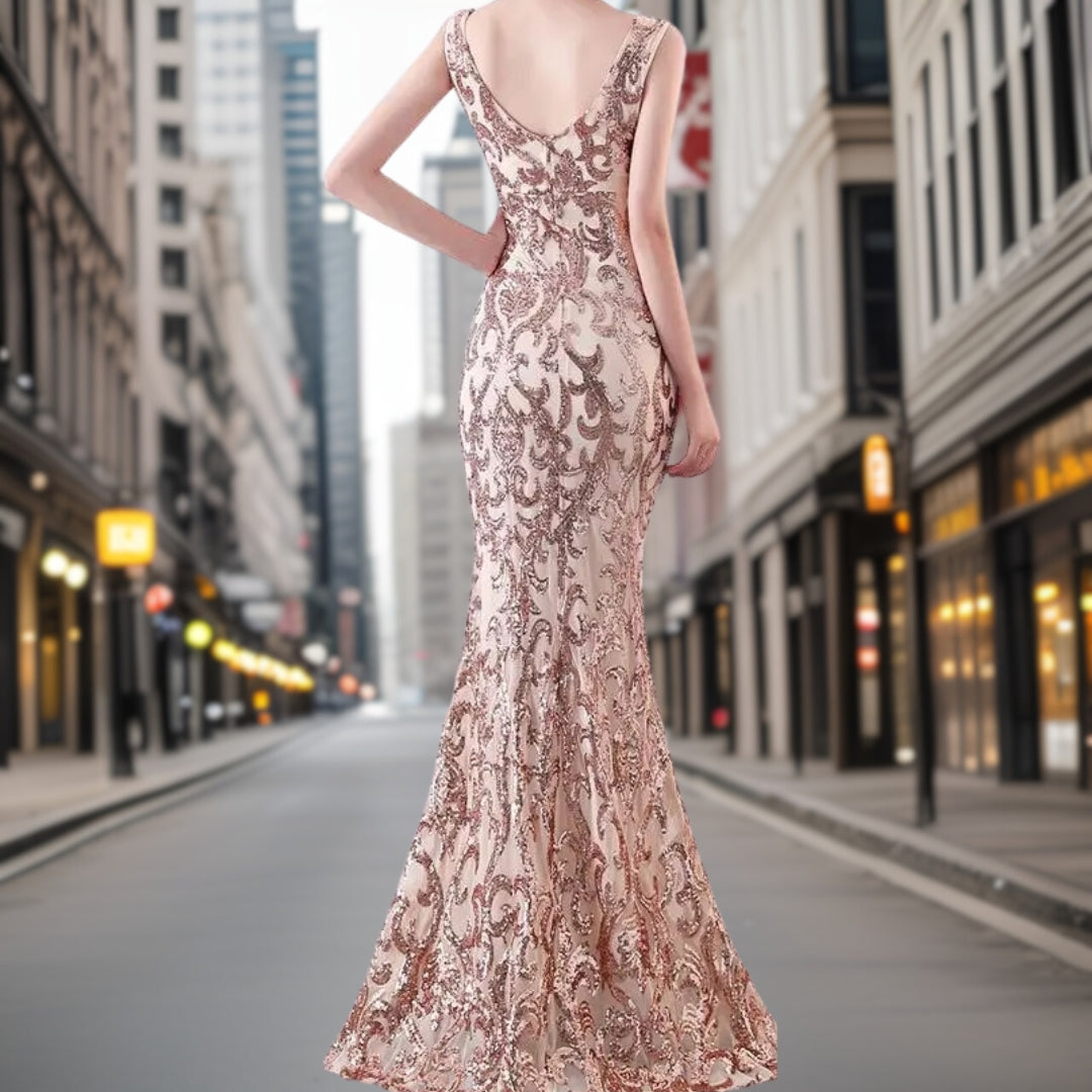 Vien – Luxuriöses Abendkleid im Meerjungfrau-Stil aus Spitze
