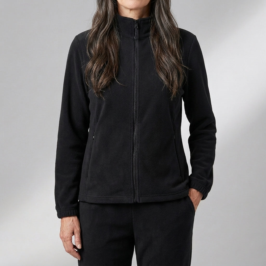 VESTE EN À ZIP COMPLET POUR FEMMES