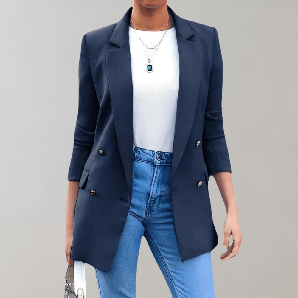Blazer Femme Élégant - Polyvalent & Confort