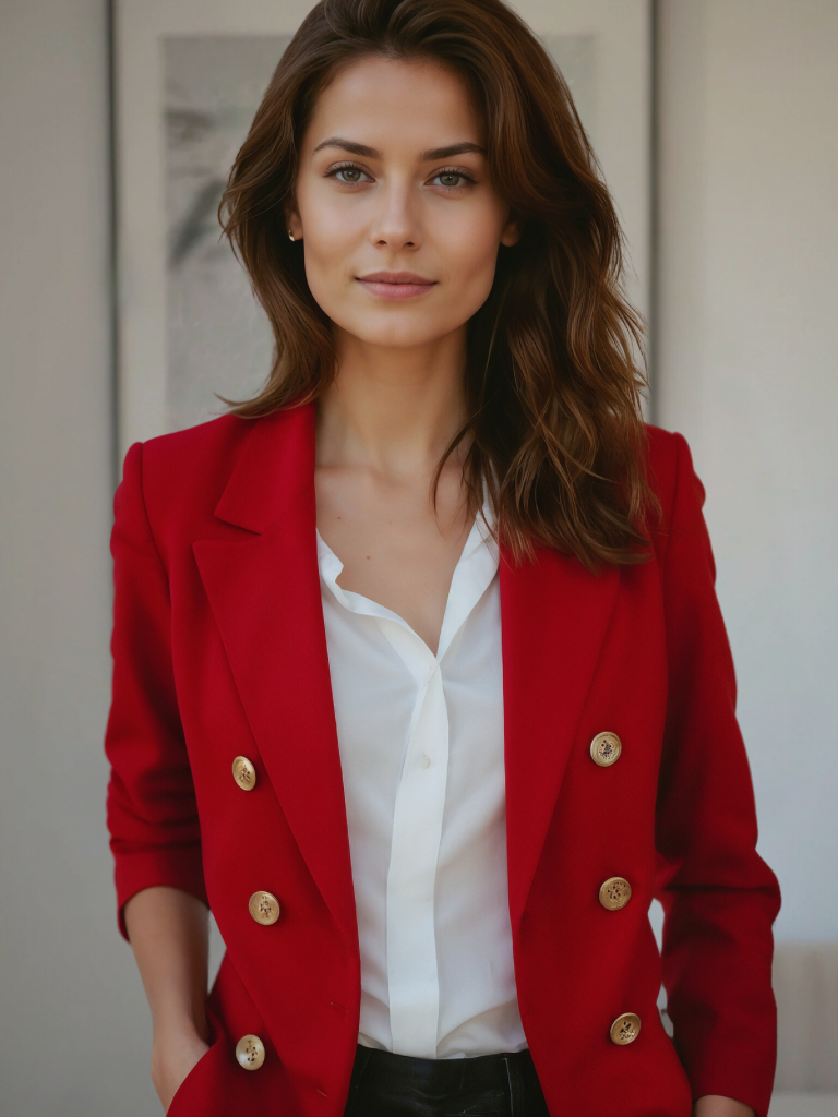 Blazer Femme Luxe - Élégant & Confortable