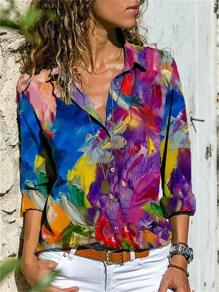 Blouse Séverine - Élégante et Confortable Pour Femmes