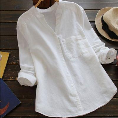 Sophia - Chemise Lin Coton Femme - Décontractée et Chic
