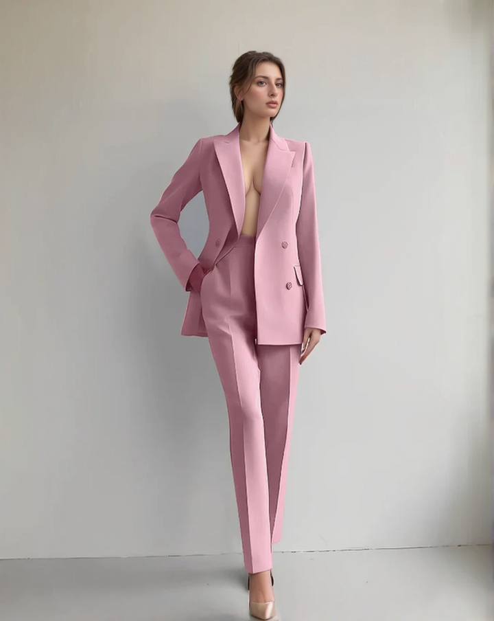 Costume Femme 2 Pièces - Blazer et Pantalon Élegant