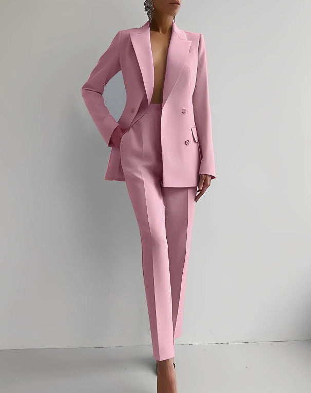 Costume Femme 2 Pièces - Blazer et Pantalon Élegant