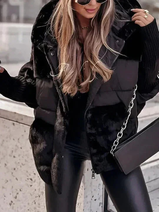 Veste pour femme avec capuche et style moderne