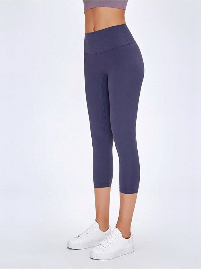 Legging De Sport Capri Taille Haute