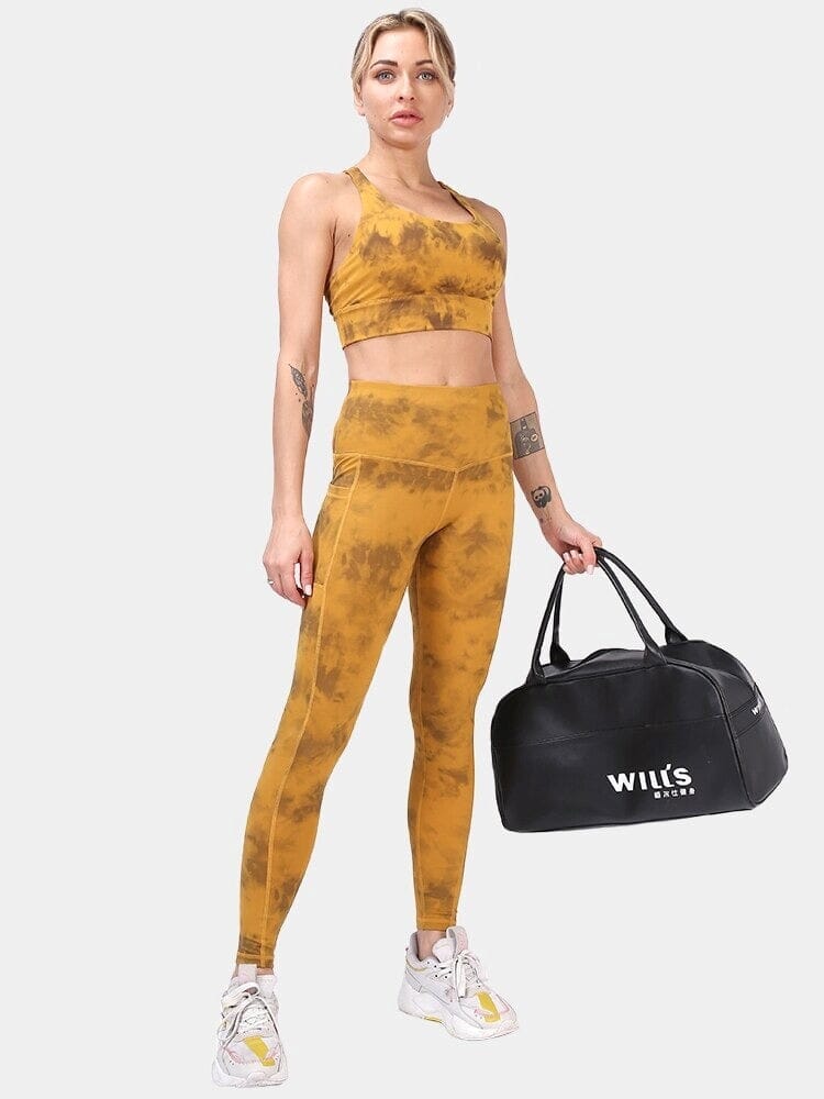 Printed Pocket Sports Leggings