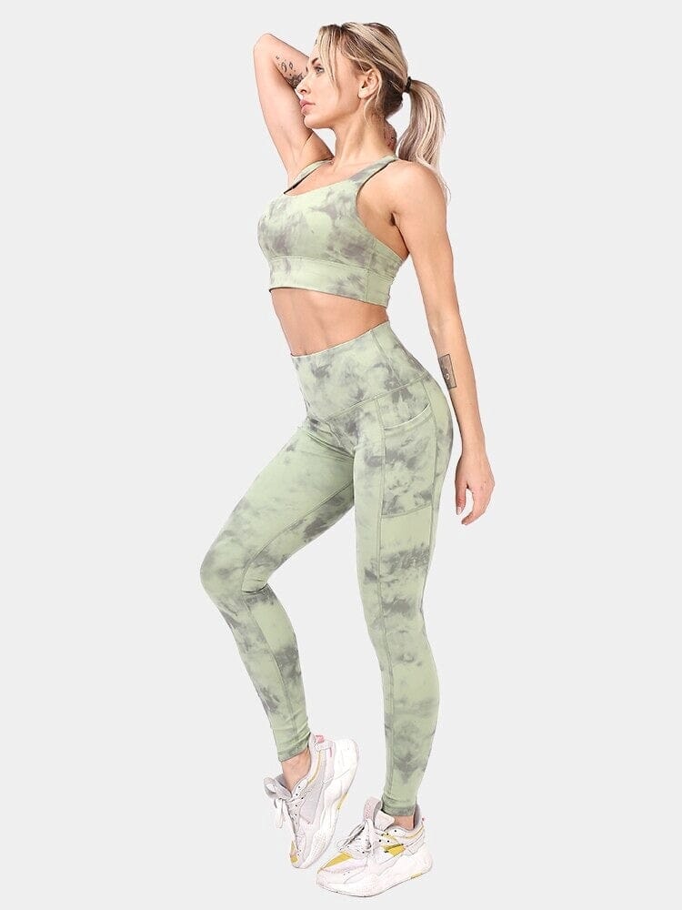 Printed Pocket Sports Leggings