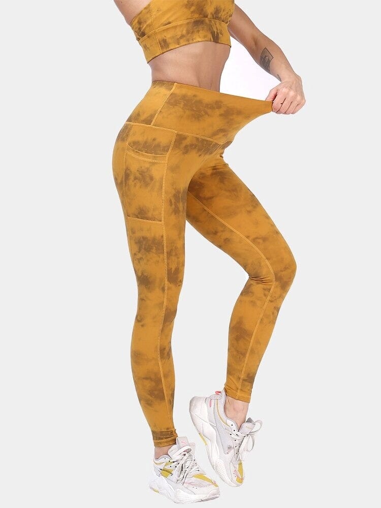 Printed Pocket Sports Leggings