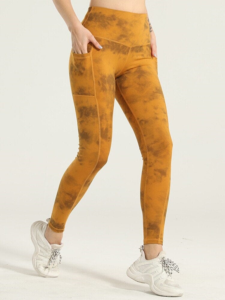 Printed Pocket Sports Leggings