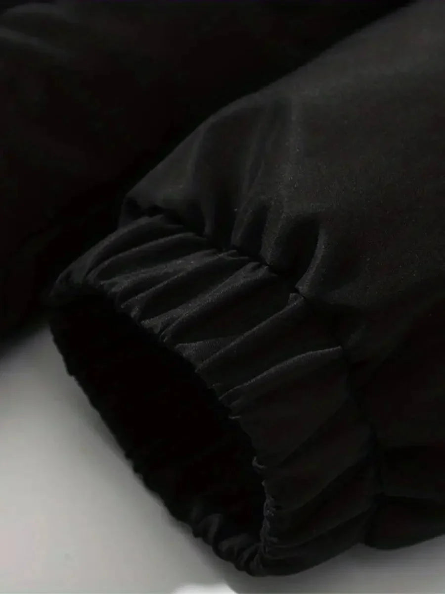 Doudoune d'hiver pour femme avec capuche et doublure douce