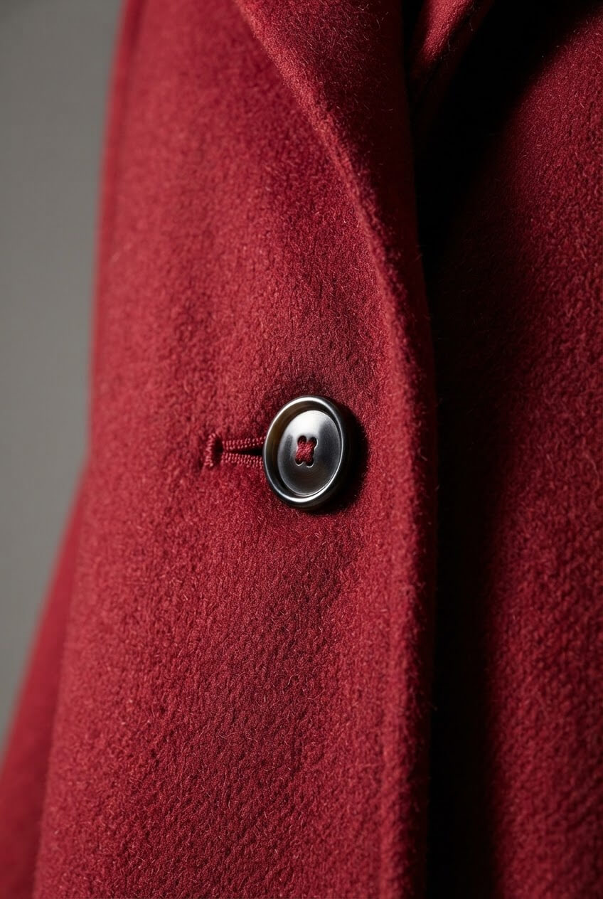 Manteau Femme Col Châle | Fermeture Boutonnée