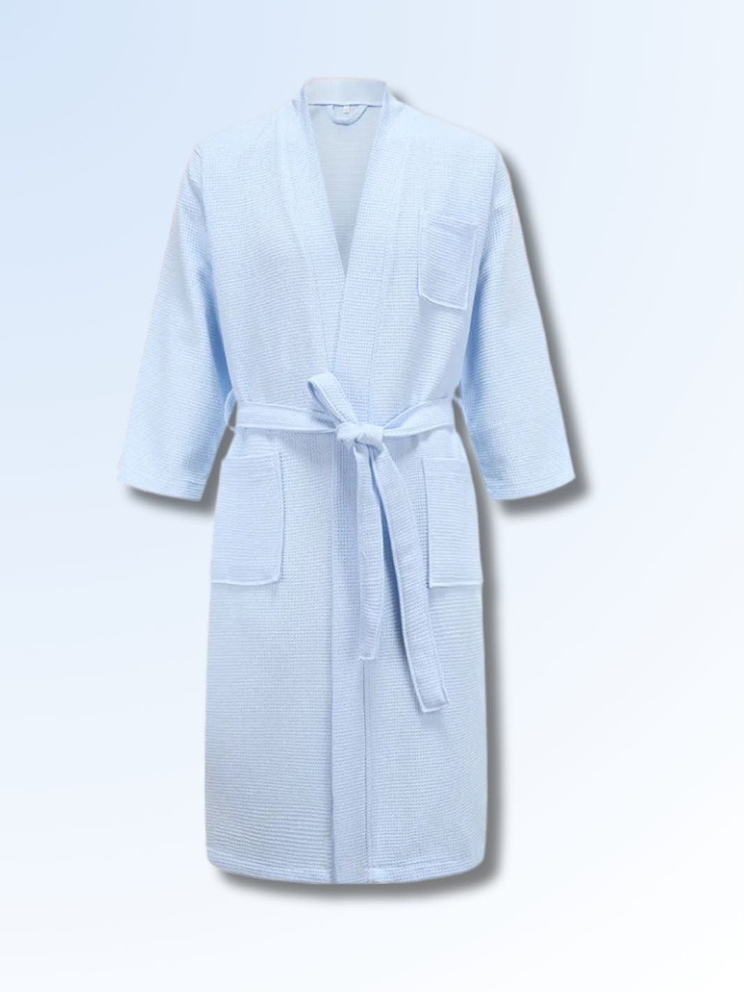 Damen-Bademantel aus Waffelbaumwolle