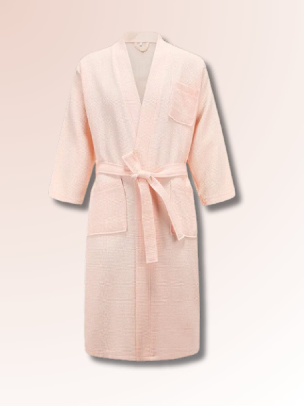 Damen-Bademantel aus Waffelbaumwolle